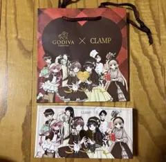 ゴディバ CLAMPコレクション アソートメント8粒入り ショッパー チョコ