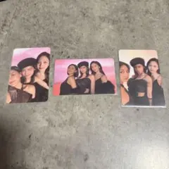 TWICE READY TO BE ユニットトレカ ジヒョ ミナ サナ3枚セット