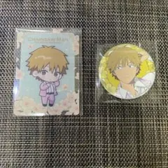 チェンソーマン プリンスホテル クリアカード グリッター缶バッジ デンジ