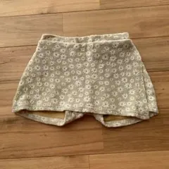 最終値下「美品」Aosta 花柄キュロットスカート
