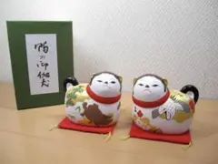 張り子細工　犬筥　犬張子　お伽犬　雛飾り　一対　縁起物　N　9406 張り子細工 犬筥 犬張子 お伽犬 雛飾り 一対 縁起物 N 9406