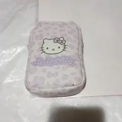 ハローキティ レオパード柄ポーチ
