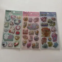 【正規品】ディズニー ポップデコパーティー シール　3枚セット