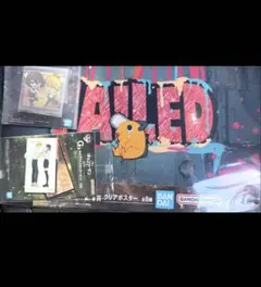 チェンソーマン 一番くじ クリアポスター ホログラムステッカー アクリルスタンド