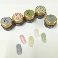 ◆カラー変更可◆サマーシーカラー ジェルネイル 5色セットA カラージェル