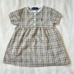 EAST BOY イーストボーイ　ワンピース　タータンチェック　100