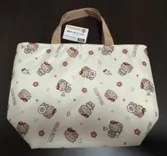 ワッツ　ハローキティ　日焼けキティ　保冷クーラートートL