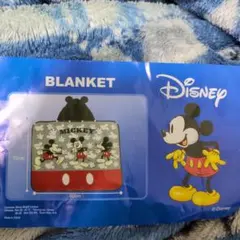 Disney ミッキー フード取り外し可能 ブランケット