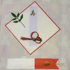 ★お食い初めなどの祝いの席に最適★お料理•鯛飾りセット　ゆうパケットmini