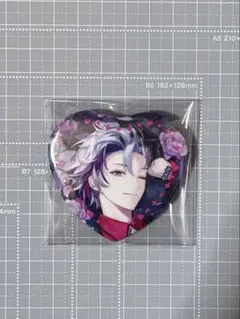 不破湊Rose Valentine ランダムハート缶バッジ にじさんじ