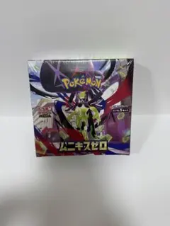 新品美品シュリンク付き未開封。ポケモンカードゲームムニキゼロ1ボックス