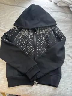SCULPTOR パーカー 黒 Napoleon Stud Hoodie - メルカリ
