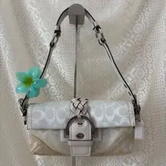 COACH Straw Bag Vintage Soho Tote hand - メルカリ