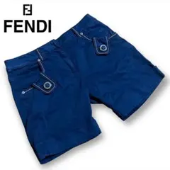 FENDI フェンディ ショート パンツ 38 ボトムス ステッチ レディースのサムネイル