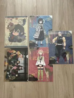 鬼滅の刃　クリアファイル5枚セット