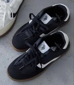 POLO✨ブラック スエード スニーカー 26cm レディース　メンズ