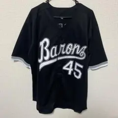 新品　メンズMマイケルジョーダン　バーミンガムバロンズ　レプリカユニ　黒