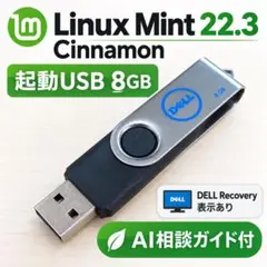 Linux Mint 22.3 Cinnamon 起動USB｜AI相談ガイド付