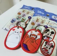 2点セット　ディズニー　タグキーホルダー　【ベイマックス・ベイマックス2.0】