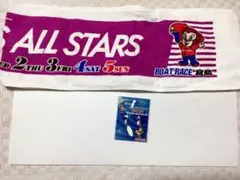 1998・2017 宮島ボート❤︎モンタ❤︎ 非売品 タオル&ファスナーアクセサリーのサムネイル