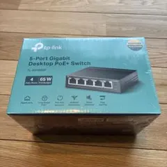 新品未開封 TP-Link TL-SG1005P PoEハブ 5ポート1Gbpsのサムネイル