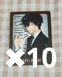 リボーン マンガボドゲ ボードゲーム　ボドゲ 雲雀恭弥 ① 10枚 b