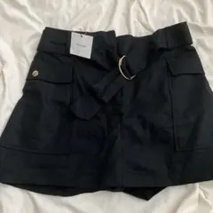 ZARA リネンブレンドカーゴスカートのサムネイル