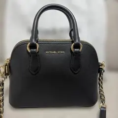 MICHAEL KORS ブラック ショルダーバッグ