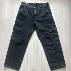 リーバイスLevi’s 568 ブラック W33 L30ルーズ ストレートのサムネイル