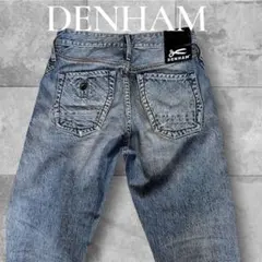 DENHAM デニムジーンズ ストレート ボタンフライ ハサミ柄 CA54749のサムネイル
