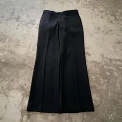 00s black wide スラックス バギー archive フレアパンツのサムネイル