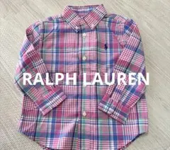 未使用ラルフローレン 襟付きシャツ24M