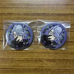 ツイステ展 アズール 缶バッジ 2点セット