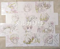 鬼滅の刃 展示原画 ポストカード 立志編 我妻善逸 12枚セット