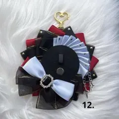 ロゼット 痛ロゼット 赤 ブルーグレー 黒 痛バッグ 缶バッジ用