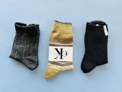 Calvin Klein ソックス 3足セット　23㎝～25㎝
