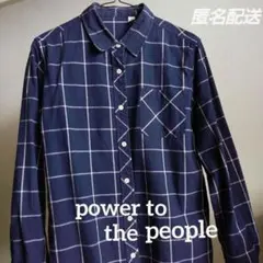 power to the peopleレディースブラウス シャツのサムネイル