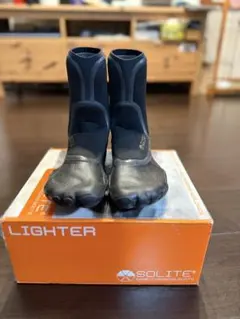 solite カスタムフィットサーフブーツ　24cm 熱成型ブーツ　ソックス付き