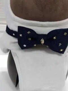 ラボット用　蝶ネクタイ ヘアバンドにも　ハンドメイド