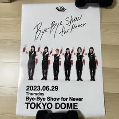 BiSH ポスター 東京ドーム bye bye showのサムネイル