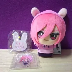 千切豹馬 【 ブルーロック 】 ちびぐるみ 、アクスタ、バッジ３種セット