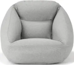 【無印良品】　空気でできたソファ　グレー　即購入OK