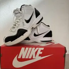 NIKE Zoom ホワイト/ブラック ミッドカットシューズ