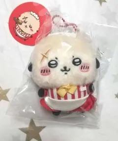 新品　ちいかわレストラン ぬいぐるみ マスコット ラッコ キーホルダーのサムネイル