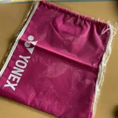 YONEX ピンク ナップサック