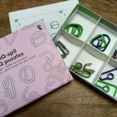 IQ-spil IQ puzzles 知育玩具 知恵の輪　フライングタイガーのサムネイル