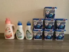 【匿名配送】洗濯洗剤・柔軟剤セット売り