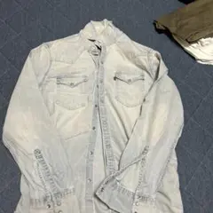 Levi's デニムシャツ ライトブルー Lサイズのサムネイル