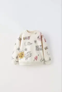 ZARA KIDS スウェットセットアップ　4-5y