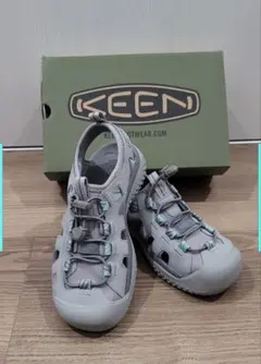 KEEN LIVELY GRAY/SEA MIST 23.0cm
